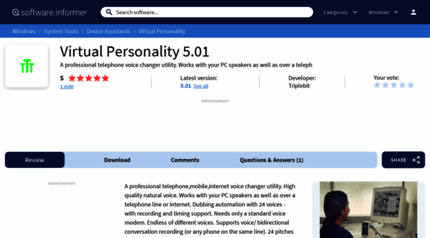 virtual-personality.software.informer.com
