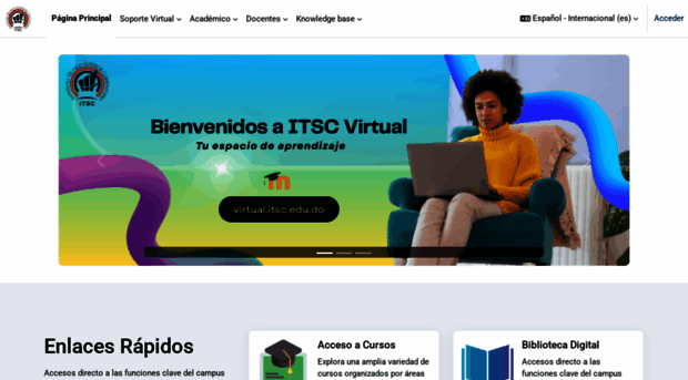 virtual.itsc.edu.do - Página Principal | ITSC Campus... - Virtual ITSC