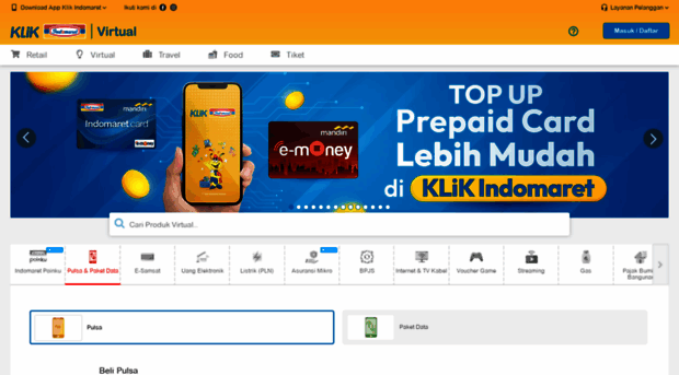 Virtual Klikindomaret Com Virtual Klik Indomaret Virtual Klik Indomaret