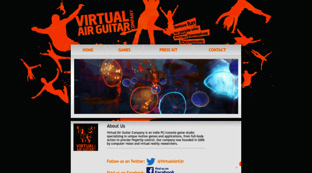 virtualairguitar.com