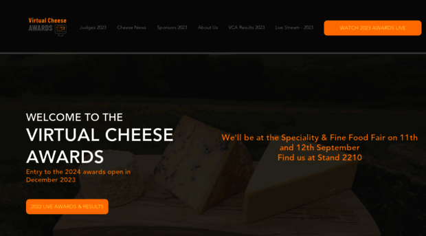 virtualcheeseawards.com