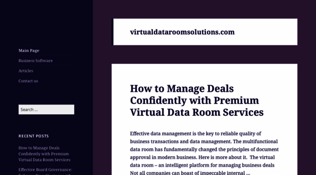 virtualdataroomsolutions.com