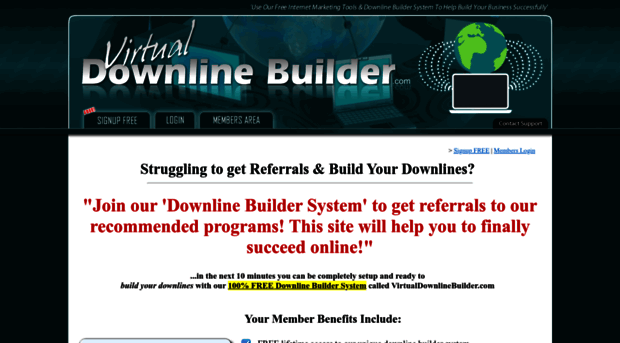 virtualdownlinebuilder.com