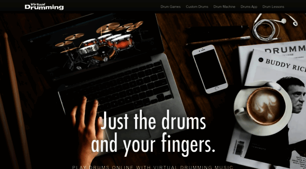 Virtual drums – Play drums online