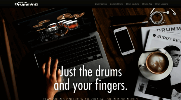 Play drums online, Music making games