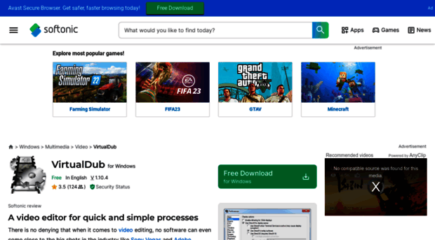 virtualdub-64-bit.en.softonic.com
