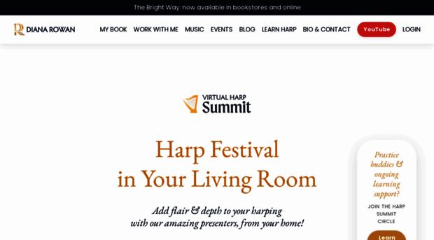 virtualharpsummit.com