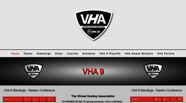 virtualhockeyassociation.com