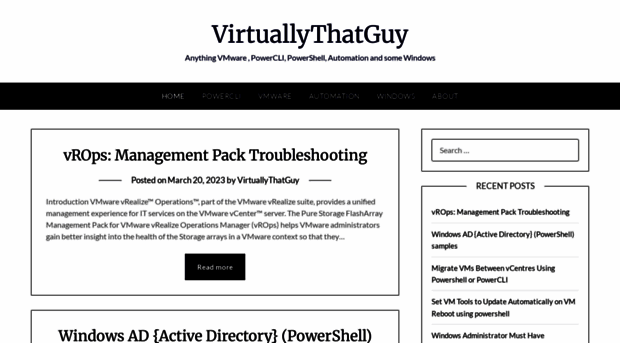 virtuallythatguy.co.uk - VirtuallyThatGuy – Anything VM... - Virtually ...