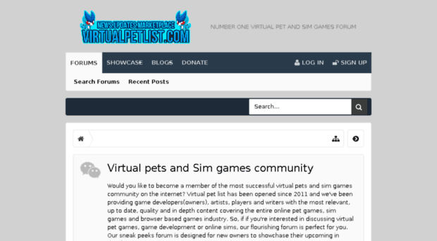 virtualpetcommunity.com