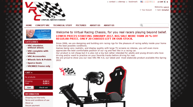 virtualracingchassis.com