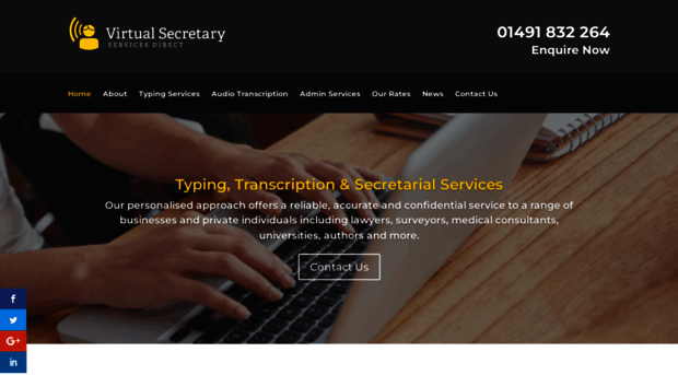 virtualsecretaryservicesdirect.co.uk