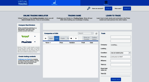 virtualtrading.com