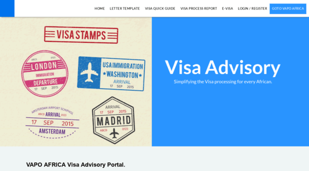 visaadvisory.vapoafrica.com