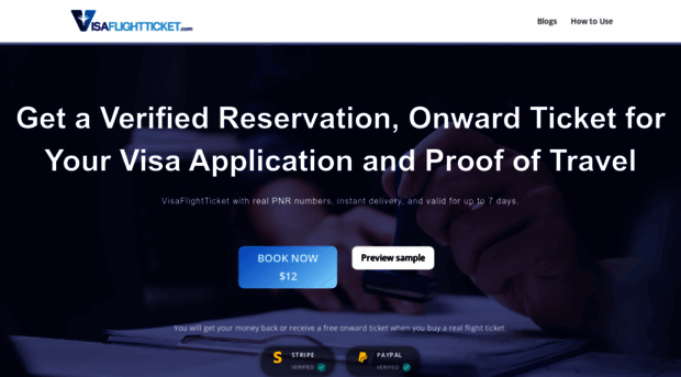 visaflightticket.com