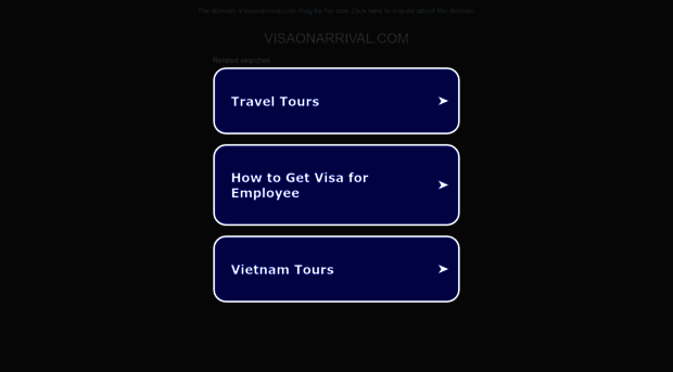 visaonarrival.com