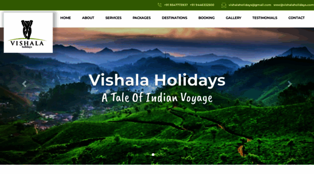 vishalaholidays.com