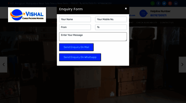 vishalcargo.com