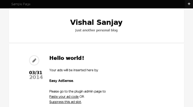 vishalsanjay.com