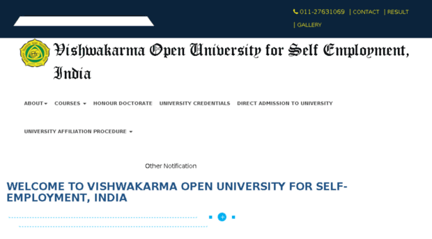 vishwakarmaopenuniversity.org