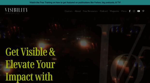 visibilityonpurpose.com