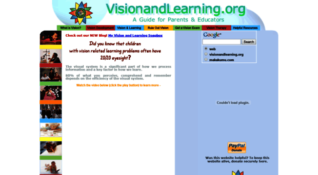 visionandlearning.org