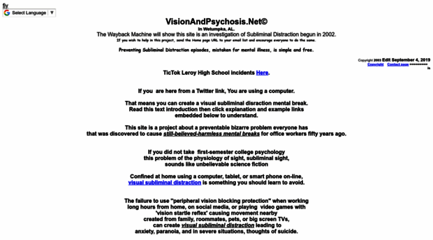 visionandpsychosis.net