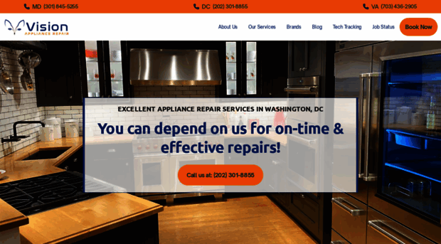 visionappliancerepair.com