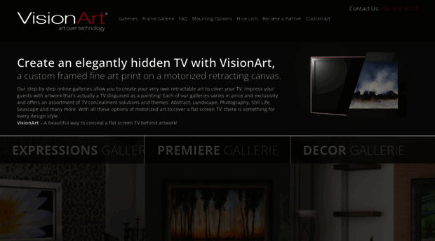 visionartgalleries.com