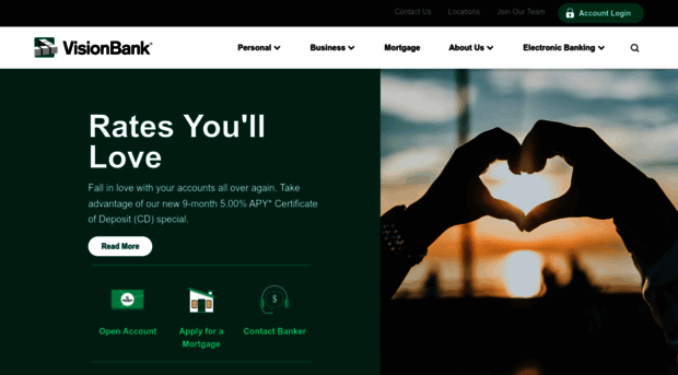 visionbank.com