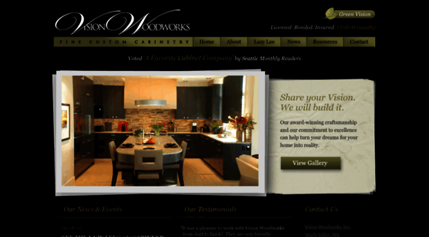 visioncabinetry.com
