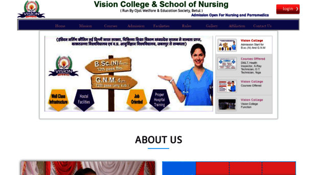 visioncollegeofnursing.com