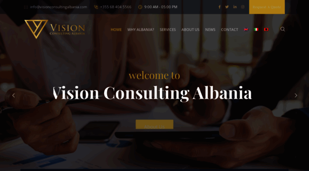 visionconsultingalbania.com