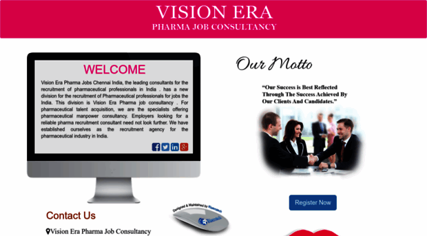 visionerapharmajobs.com