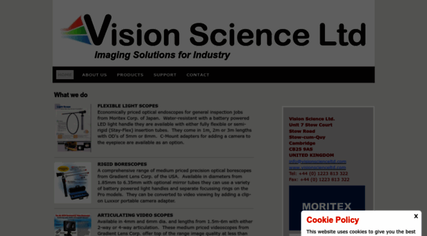 visionscienceltd.com