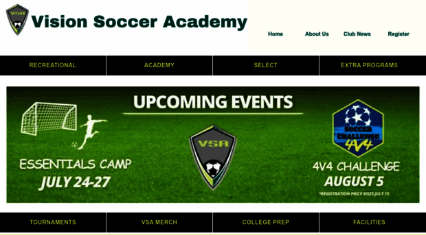 visionsocceracademy.com