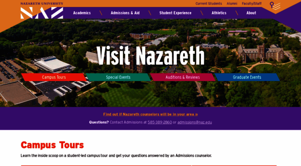 visit.naz.edu