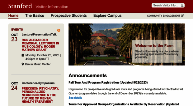 visit.stanford.edu