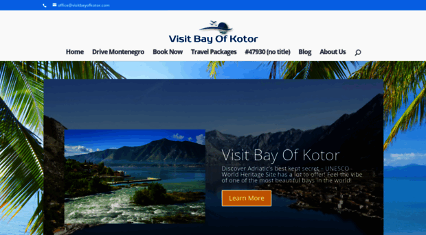 visitbayofkotor.com