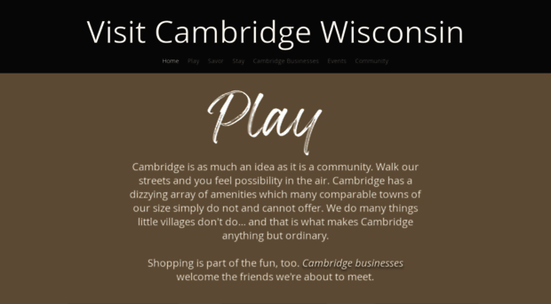 visitcambridgewi.com