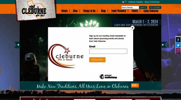 visitcleburne.com