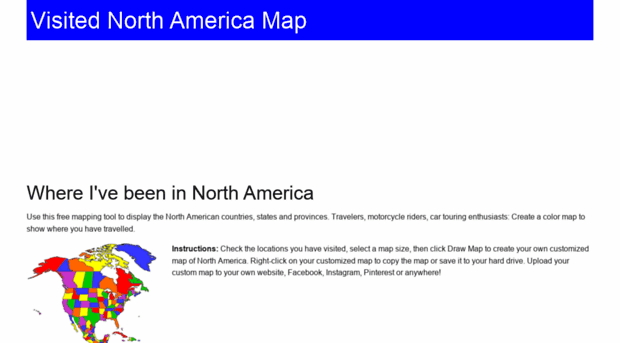 visitednorthamericamap.com