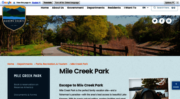 visitmilecreekpark.com