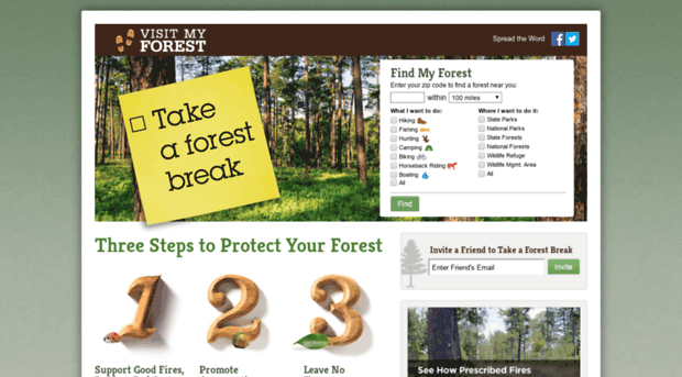 visitmyforest.org