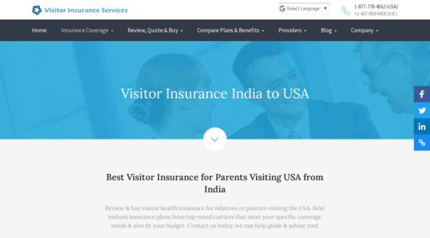 visitorsinsuranceindia.com