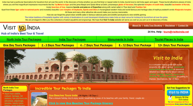 visittoindia.net