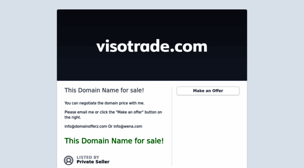 visotrade.com
