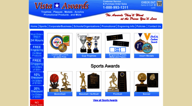 vistaawards.com