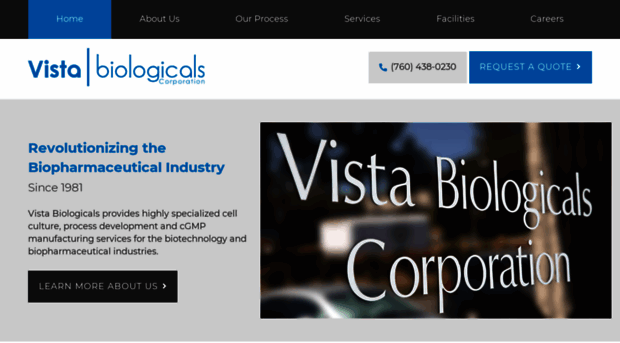 vistabiologicals.com