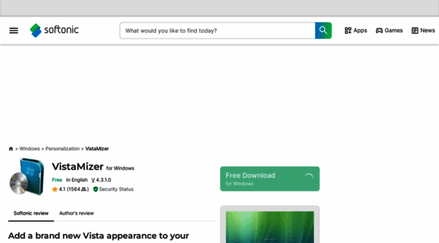 vistamizer.en.softonic.com
